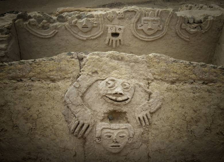 Estas representaciones, que datan de más de 3.000 años de antigüedad, fueron descubiertas en los valles del norte de Lima. Foto: cortesía Zona Arqueológica Caral. 