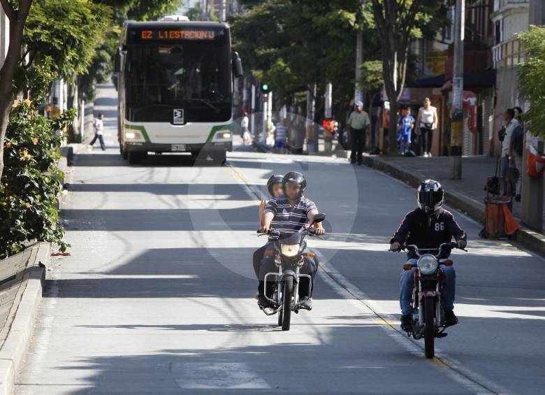 En la primera jornada se inmovilizaron 89 motocicletas por incurrir en la infracción. FOTO Julio César Herrera
