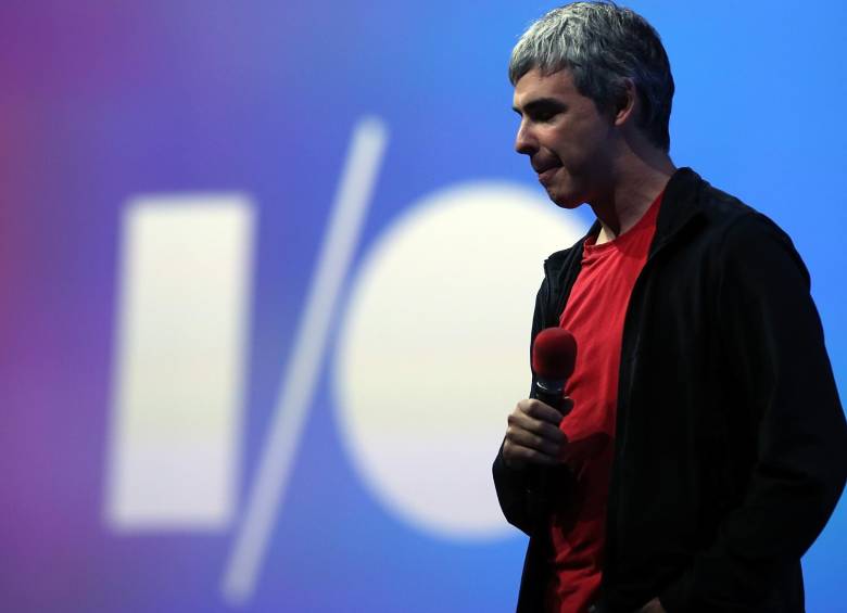 Larry Page, cofundador de Google. FOTO AFP