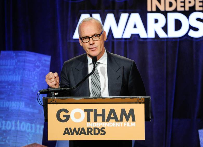 Michael Keaton fue premiado como Mejor actor en esta gala. FOTO AP
