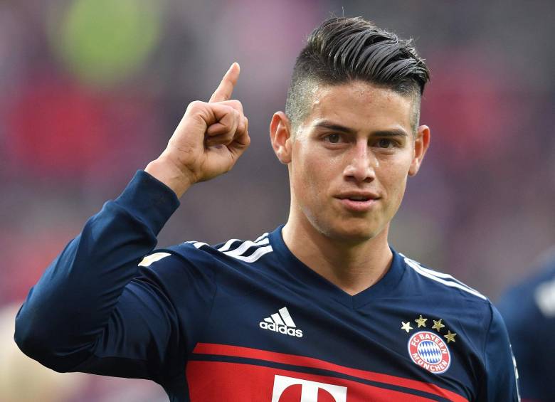 El colombiano James Rodríguez continúa con su buen presente en Alemania. FOTO: AFP