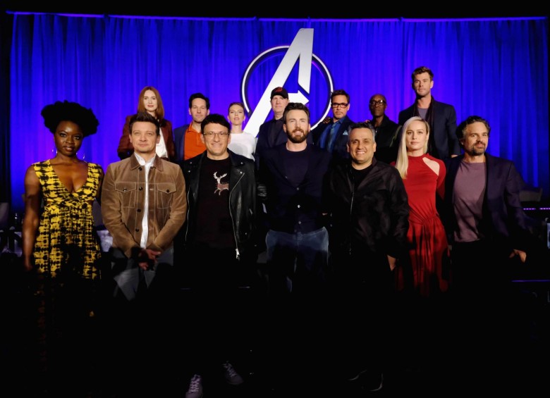 Esta semana se realizó la rueda de prensa de los actores y los directores de Avengers: Endgame. FOTO Cortesía Marvel 