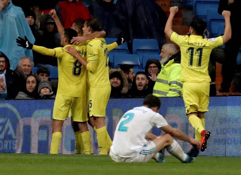 Real Madrid es cuarto en la Liga de España y está cerca de salir de la zona de clasificación de Champions. FOTO EFE