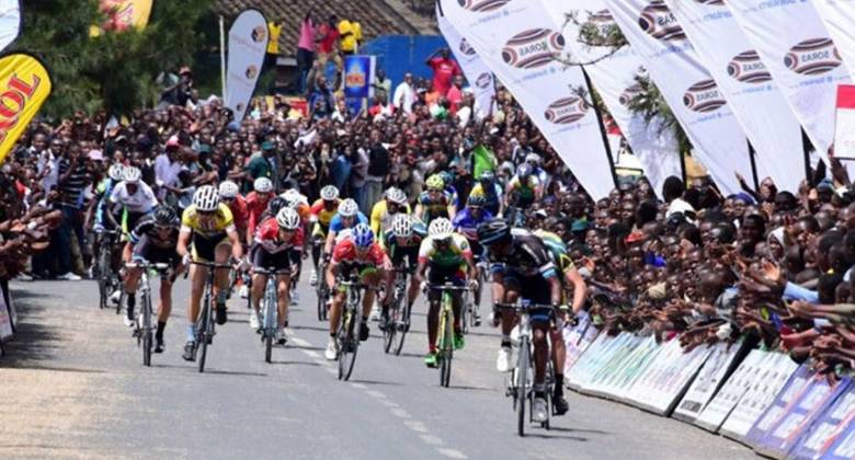 El Tour de ciclismo es uno de los eventos más esperados del año en Ruanda. Está cumpliendo su novena edición. FOTO TOMADA DE TWITTER @JoseMAmoros