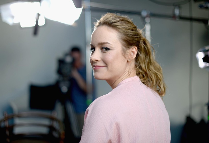 Brie Larson participó de las entrevistas en la cena de gala, nominada como Mejor actriz principal por La habitación. FOTO AFP