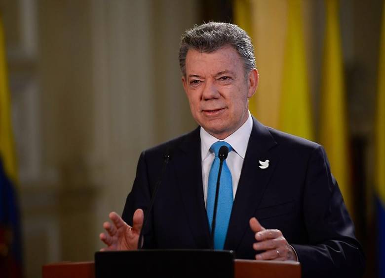 El mandatario habló a los colombianos este lunes. FOTO Colprensa