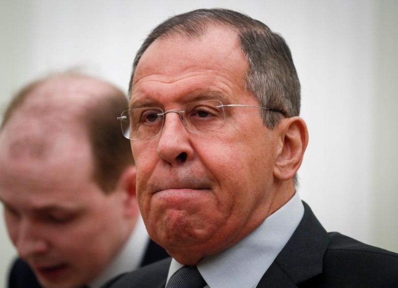 El canciller de Rusia Serguéi Lavrov, afirmó que EE.UU. trata de urdir un ‘golpe de Estado’ en Venezuela. FOTO AFP.