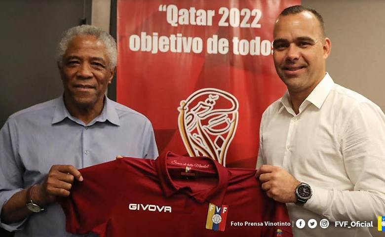 Rafael Dudamel, técnico de la Selección de Venezuela siempre ha expuesto la admiración que tiene por Francisco Maturana y su manera de ver y vivir el fútbol. FOTO cortesía fvf