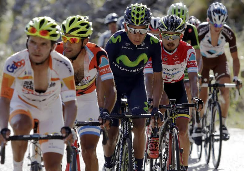 El colombiano Nairo Quintana (Movistar) no ha podido renovar el título en el Tour de San Luis. FOTO COLPRENSA