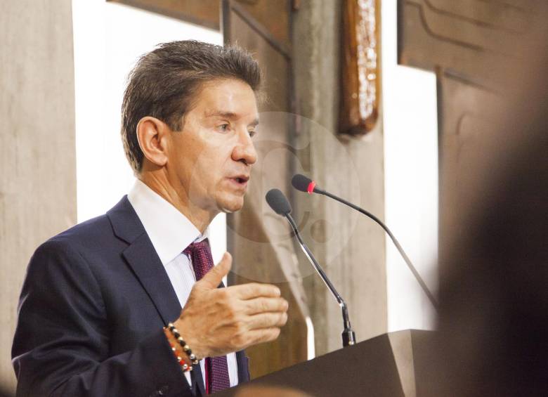 El gobernador de Antioquia, Luis Pérez Gutiérrez. FOTO Archivo Mario Valencia Pineda