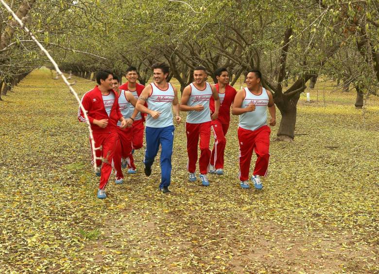 Juanes se desplazó el pasado fin de semana a McFarland para rodar el vídeo musical de la canción del filme. FOTO Cortesía película McFarland, USA.