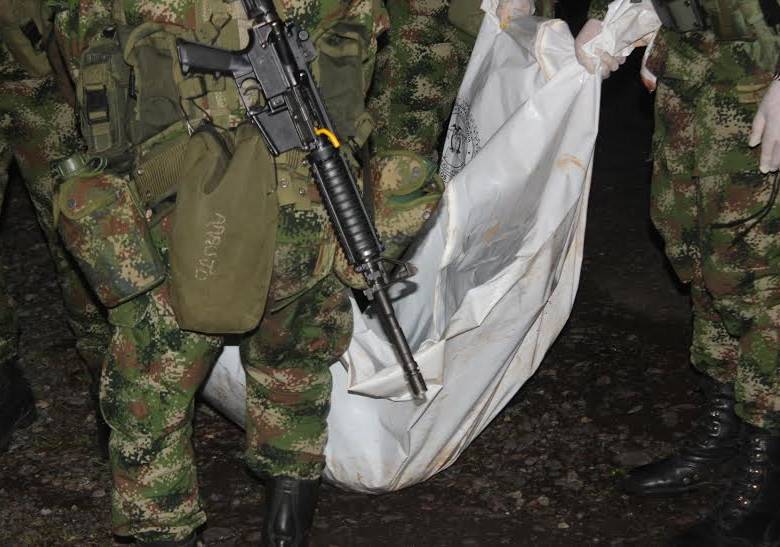 El soldado profesional fallecido fue identificado como Julián Cárdenas Vásquez, oriundo de Armenia. FOTO ARCHIVO-COLPRENSA.