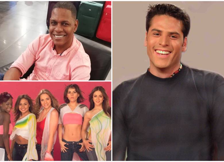 Julio Meza, las Popstar y Jaider Villa. FOTOS CORTESÍA E INSTAGRAM
