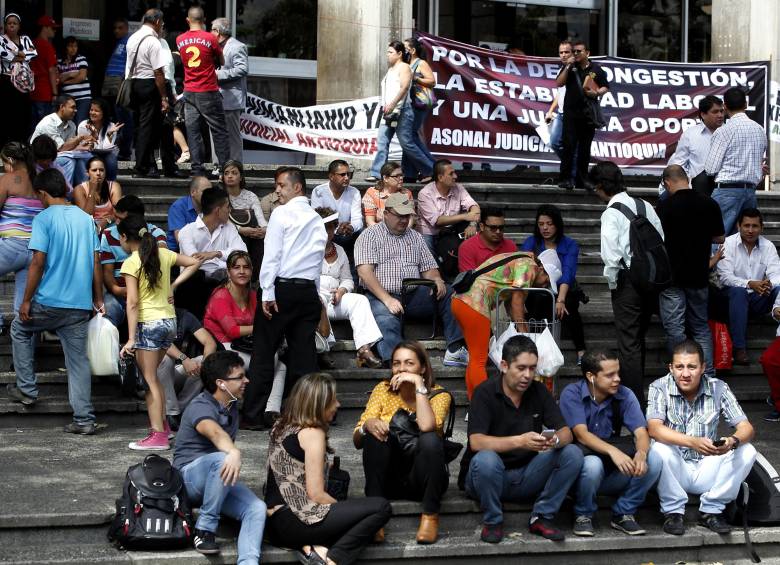 Este martes se definiría la continuidad del paro judicial en seis departamentos. FOTO JULIO CÉSAR HERRERA