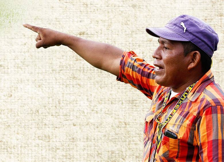 El técnico de Córdoba, Silfrido Jarupia, que ganó en su debut 2-1 sobre Antioquia. FOTO DONALDO ZULUAGA