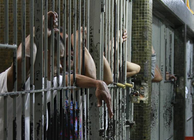 Por cada cupo que se libera de reclusos, entrar tres nuevos reos a las cárceles del país, calcula el Inpec. FOTO Róbinson sáenz