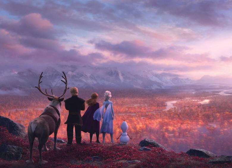El nuevo lanzamiento de Disney, “Frozen 2”, congeló a sus competidores en la taquilla estadounidense este fin de semana, al alcanzar una recaudación de 127 millones de dólares. Foto: EFE