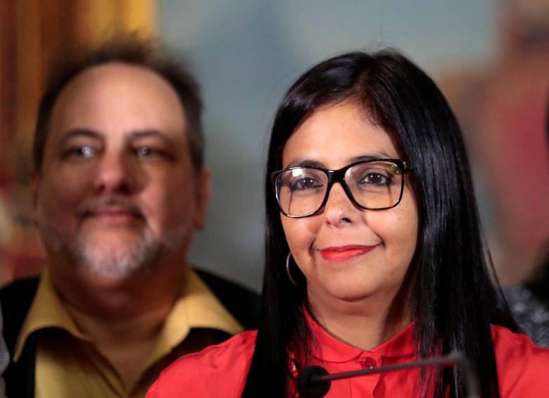 Delcy Rodríguez, presidenta de la Asamblea Nacional Constituyente. FOTO REUTERS