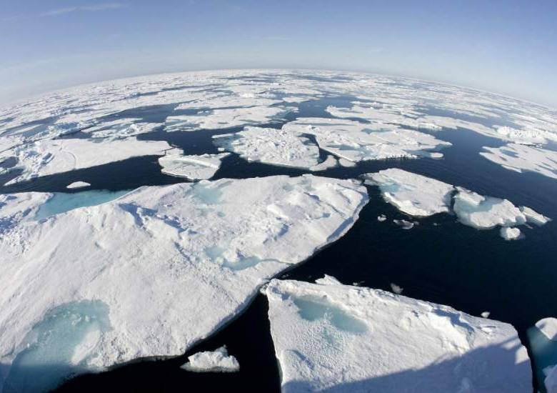 El volumen total de hielo marino creció un 41 por ciento durante el otoño de 2013, una cifra más alta que la medida registrada durante los cinco años hasta el otoño de 2014. 