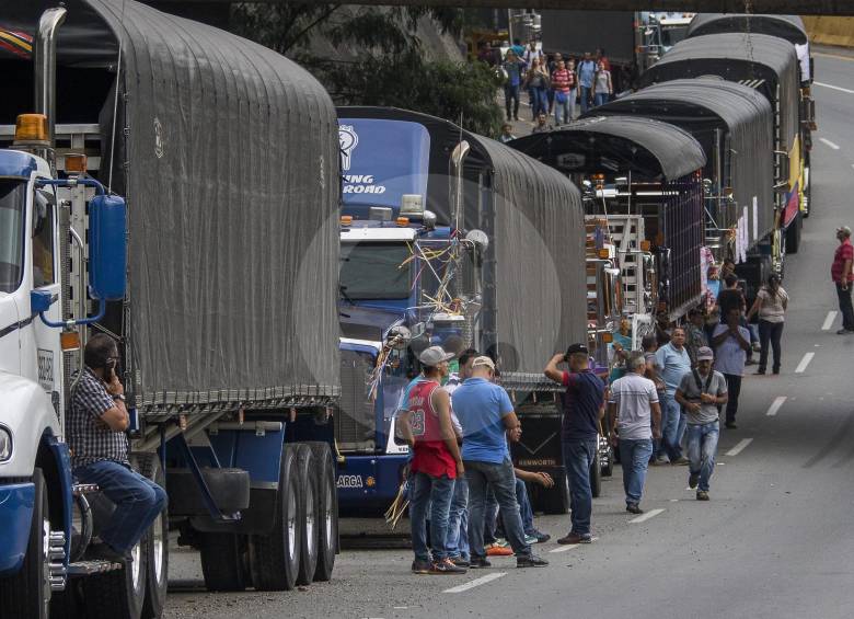 60% disminuyó en Antioquia la operación de transporte terrestre al final de la semana. FOTO Robinson Sáenz