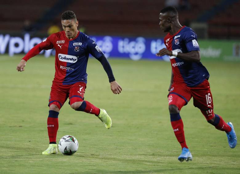 Independiente Medellín se mide a Once Caldas en el Atanasio por la fecha 17 de la Liga. FOTO MANUEL SALDARRIAGA