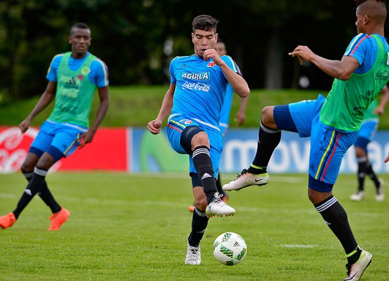 Michael Nike Gómez, una de las garantías en la delantera que llevará Colombia al Suramericano. FOTO cortesía Colfútbol