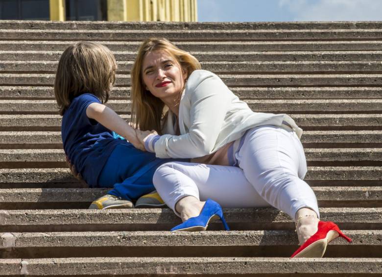 Marilú Arias es una defensora de la población autista, de la cual hace parte su hijo de siete años, que es motor de su lucha. FOTO JUAN ANTONIO SÁNCHEZ
