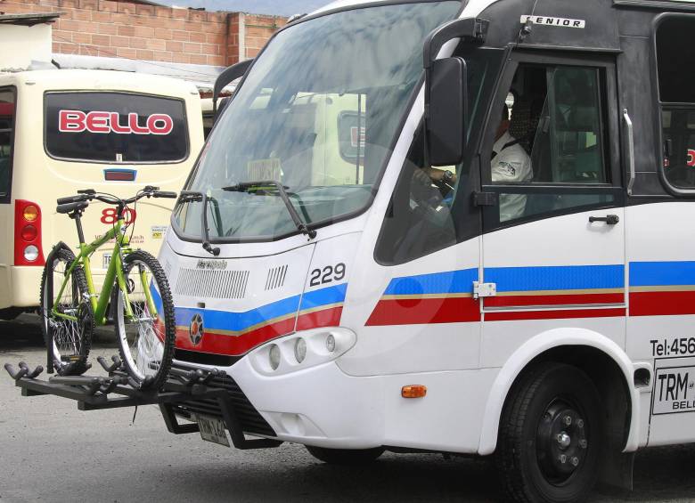 Bus de Bellanita, empresa pionera en este transporte. FOTOs edwin bustamante y Róbinson sáenz