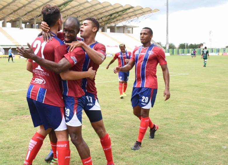 Unión Magdalena se juega el primer puesto del grupo B este viernes cuando enfrente de local al Quindío. FOTO COLPRENSA