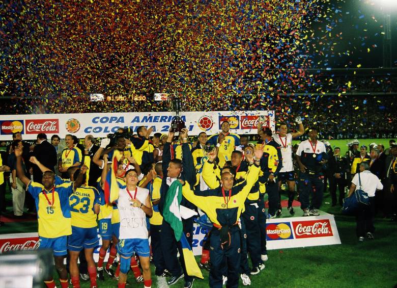 Colombia fue sede de la Copa América de 2001, edición en la que la Selección nacional logró el único título del certamen organizado por la Conmebol. FOTO Archivo Colprensa 