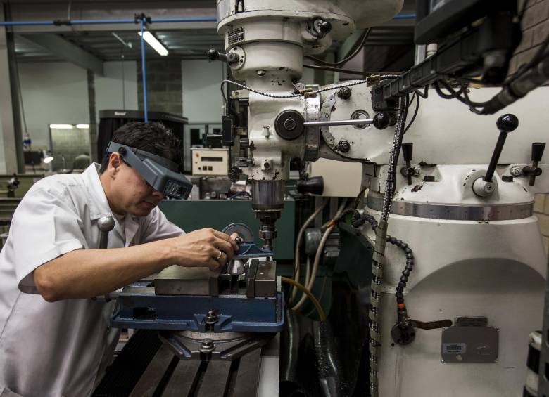 Los bienes industrializados solo crecieron un 7,2 % entre enero y junio de este año. FOTO Jaime Pérez