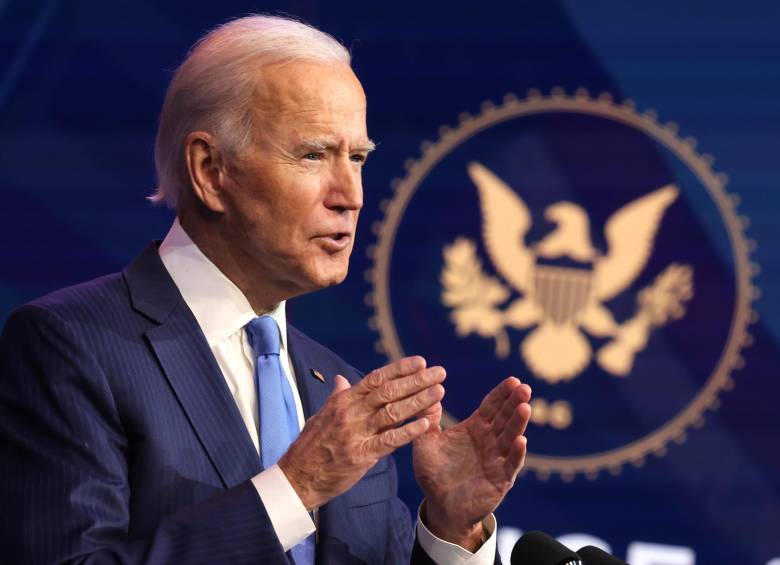 Joe Biden asumirá el cargo en funciones el 20 de enero de 2021. FOTO: AGENCIA AFP.