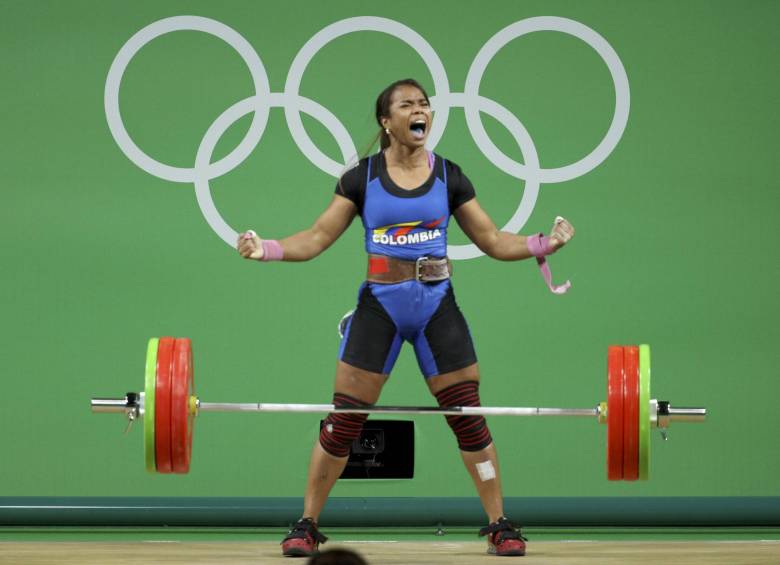 Leidy Solís estuvo a solo dos kilos de ganar bronce. En Pekín fue cuarta también. Buena actuación y diploma. FOTO reuters