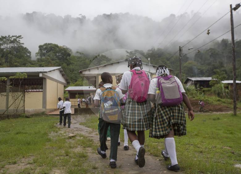 Comunidades como la de Pie de Pató, Chocó (foto), piden al Eln cesar definitivamente sus acciones violentas. FOTO manuel saldarriaga