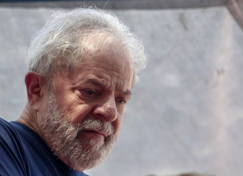 Expresidente brasileño Luiz Inácio Lula da Silva está preso por corrupción desde abril de 2018. FOTO: AFP. 