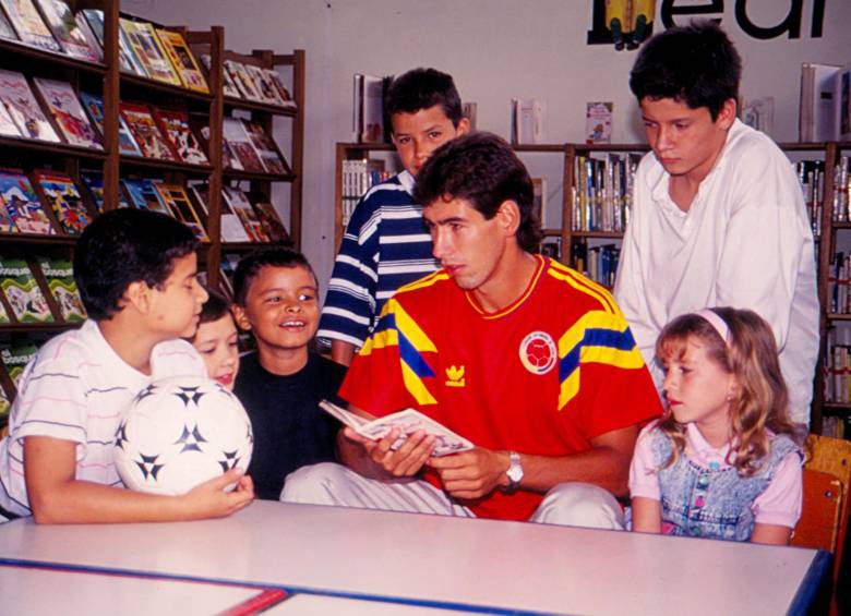 Andrés Escobar siempre se caracterizó por el carisma y la amabilidad. FOTO ARCHIVO