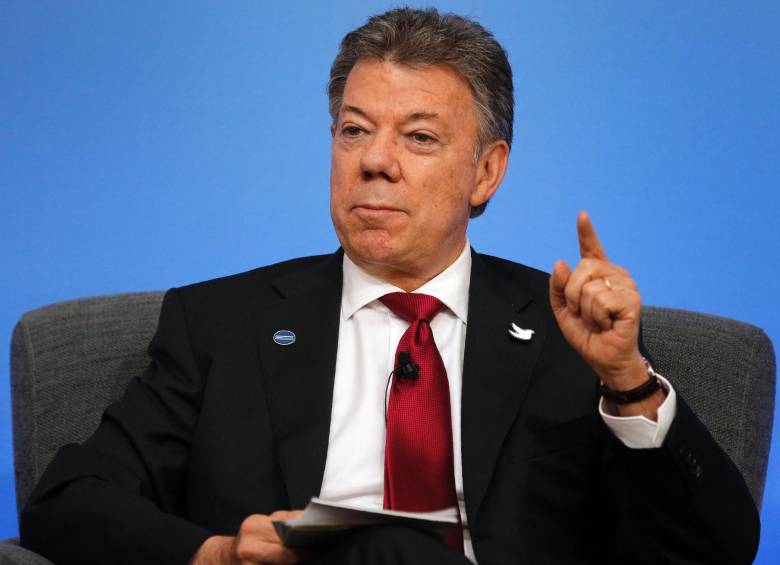 Juan Manuel Santos se refirió a las medidas anunciadas desde La Habana (Cuba). FOTO afp