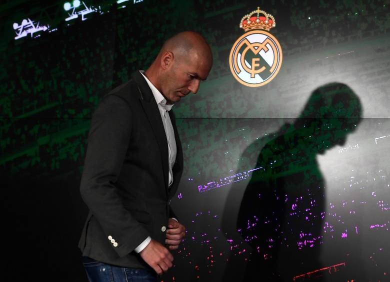 Tras nueve meses, el técnico francés regresó al Real Madrid para una nueva era, en la que se espera regresen los títulos. FOTO AFP