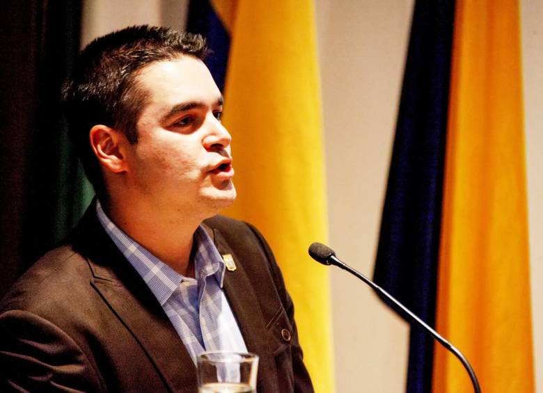 Jaime Cuartas, presidente del Concejo de Medellín. FOTO MARIO VALENCIA