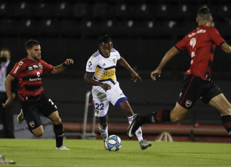Sebastián Villa no jugaba desde marzo. FOTO boca juniors 