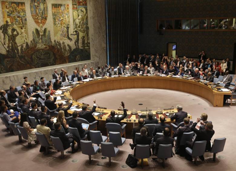 El Consejo de Seguridad de la ONU respaldó este lunes por unanimidad el acuerdo nuclear negociado entre Irán y las potencias internacionales. FOTO AP