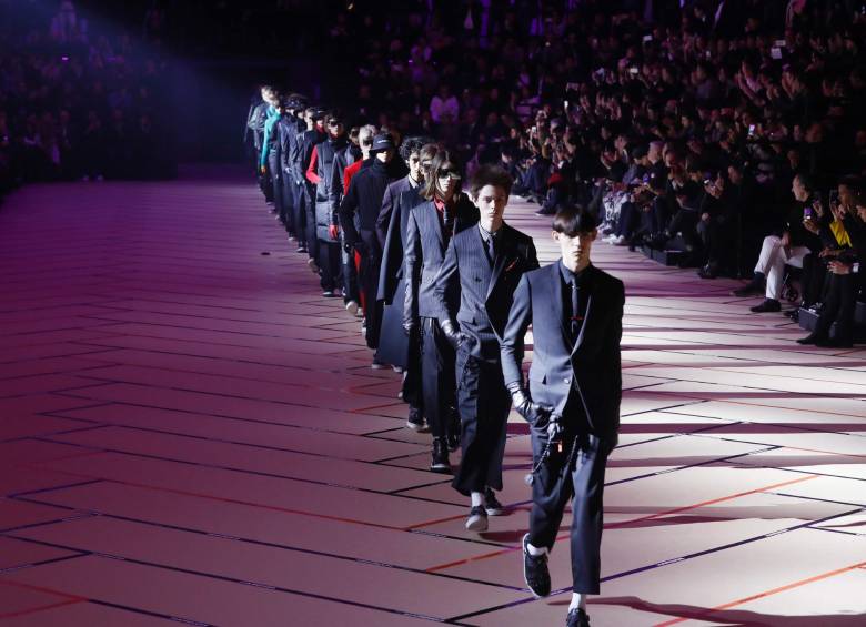 El desfile de Dior. FOTO AFP