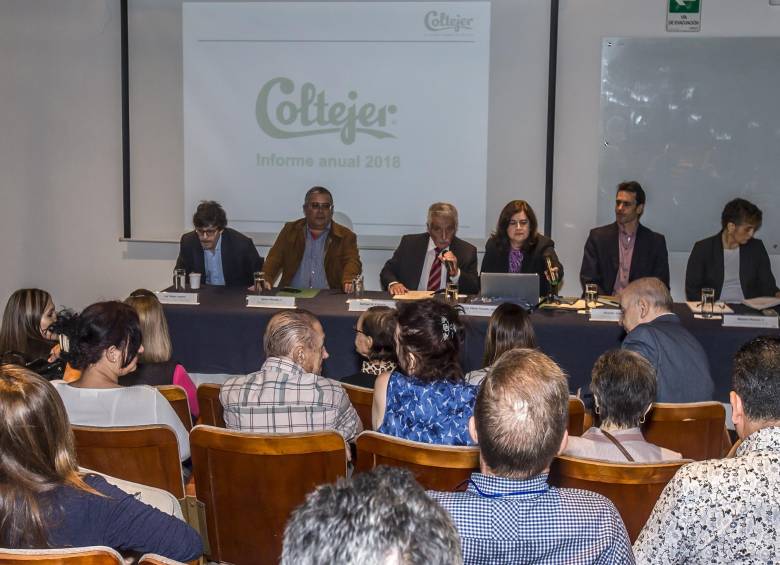 En la asamblea de Coltejer se oficializó el traslado de la planta de producción de Itagüí para Rionegro. Foto: Juan Antonio Sánchez
