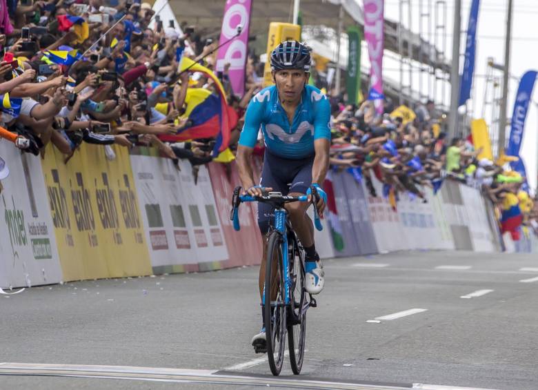 Aunque en los últimos años ha estado lejos de las posiciones de cabeza, Nairo Quintana (Movistar) sigue siendo un aspirante a ser el primer colombiano en ganar el Tour de Francia. Foto: Juan Antonio Sánchez Ocampo