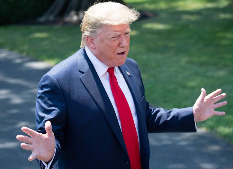 Donald Trump, presidente de Estados Unidos. FOTO: AFP.