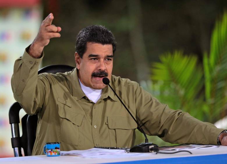 Nicolás Maduro, presidente de Venezuela. FOTO EFE