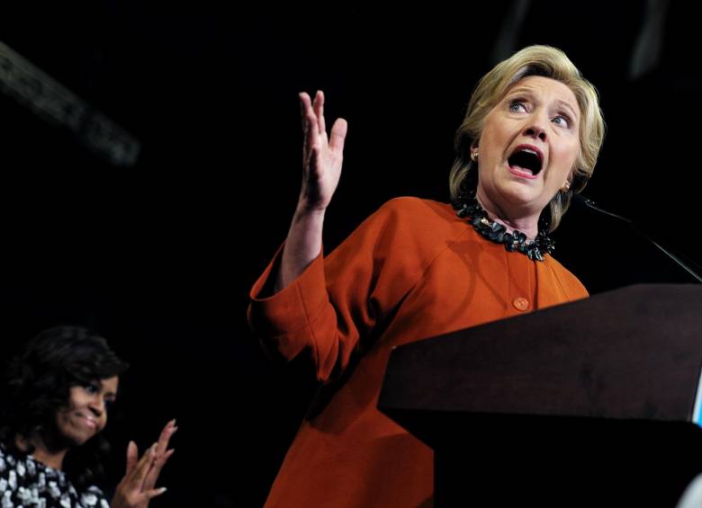 Hillary Clinton, candidata demócrata a la presidencia de Estados Unidos. FOTO AFP