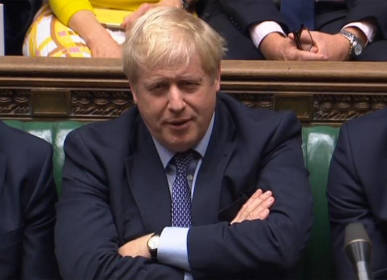 El primer ministro británico, Boris Johnson. FOTO AFP