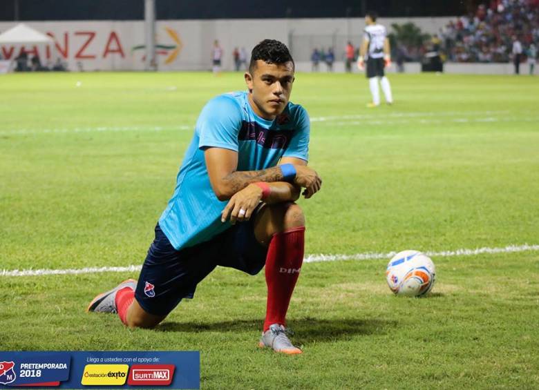 Leonardo Castro anda en buen momento futbolístico con el club. Foto Cortesía DIM