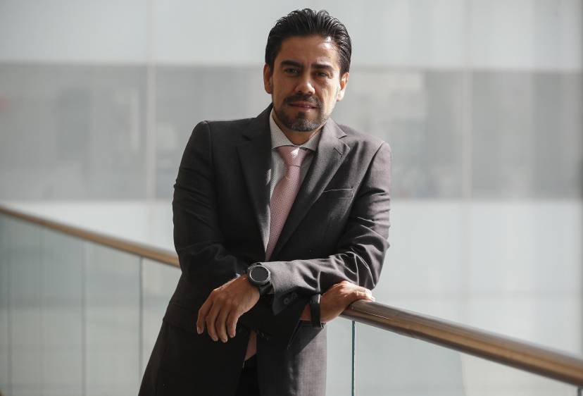 Carlos Andrés Pineda, director ejecutivo de Fenalco Antioquia, dialogó con EL COLOMBIANO sobre la reactivación del comercio. FOTO Manuel Saldarriaga